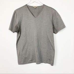 Burberry London | V-Neck Tee Shirt Stretchy L